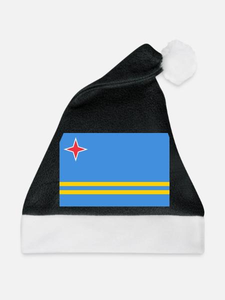 Aruba - Weihnachtsmütze - Schwarz/Weiß