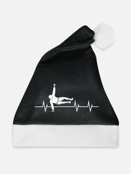 Heartbeat of Parcour - Weihnachtsmütze - Schwarz/Weiß