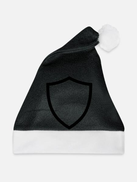 Schild-Symbol-Logo-Form-Sicherheit - Weihnachtsmütze -