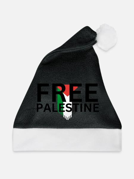 Free Palestine - Weihnachtsmütze - 
