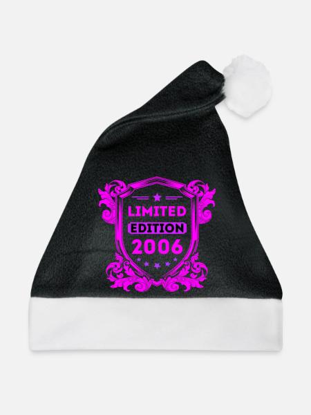 2006 - Weihnachtsmütze - Schwarz/Weiß