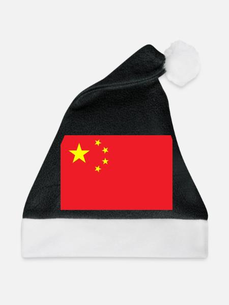 China - Weihnachtsmütze - Schwarz/Weiß