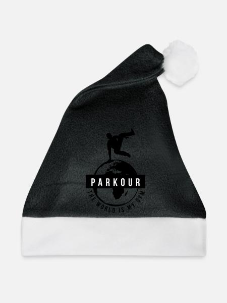 Furchtloser Parkour Stadtakrobat - Weihnachtsmütze -