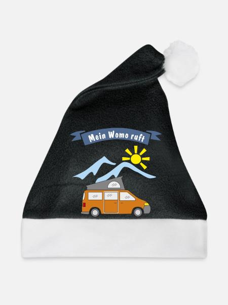 womo ruft campingbus - Weihnachtsmütze -