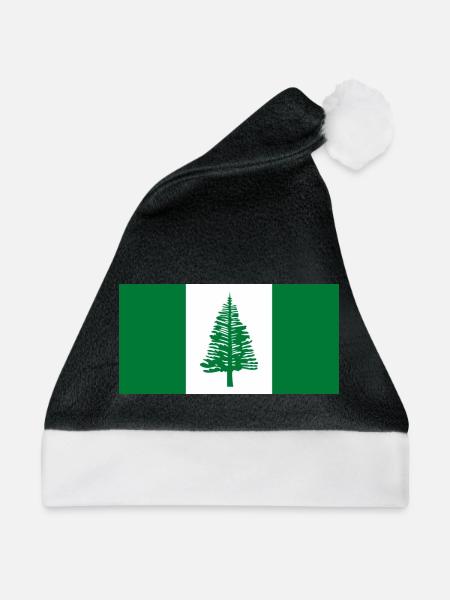 Norfolkinsel - Weihnachtsmütze - Schwarz/Weiß