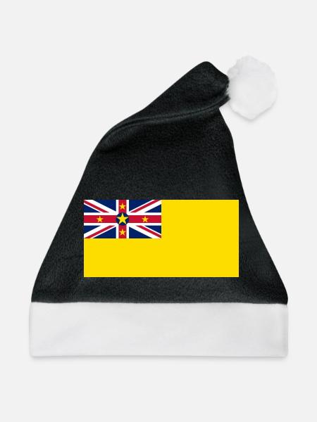 Niue - Weihnachtsmütze - Schwarz/Weiß