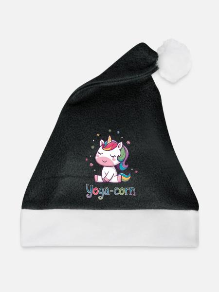 Yoga-Mais - Weihnachtsmütze - Schwarz/Weiß