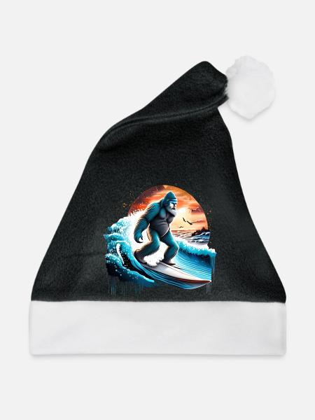 Big Foot Surfen - Weihnachtsmütze -