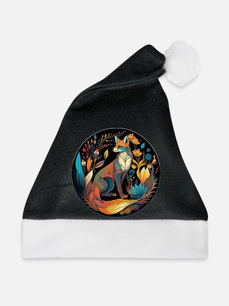 Mandala nature magic - Weihnachtsmütze -