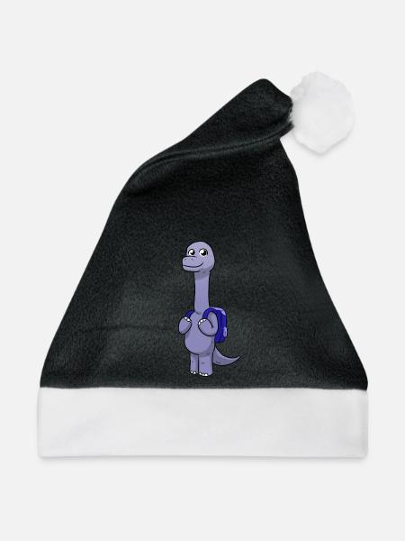 School Dino - Weihnachtsmütze -