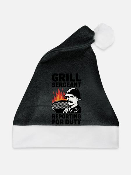 Grill Sergeant meldet sich zum Dienst - Weihnachtsmütze - 