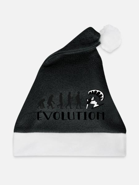 Evolution Vom Affen zum Surfer - Weihnachtsmütze -