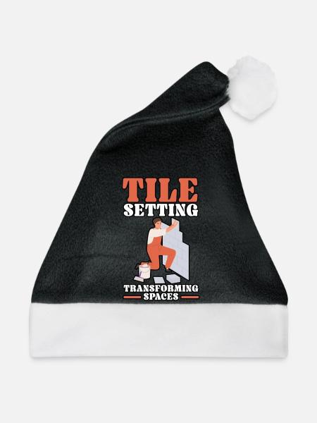 Fliesenleger Fliesensetzer Beruf Fugenleger Fliese - Weihnachtsmütze - 