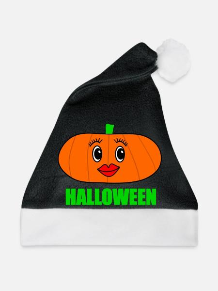 HALLOWEEN. KÜRBIS. HALLOWEEN-KÜRBIS - Weihnachtsmütze -