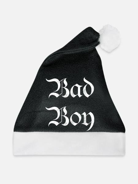 Streetwear - Weihnachtsmütze - Schwarz/Weiß