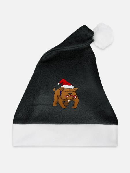 Bulldog - Weihnachtsmütze -