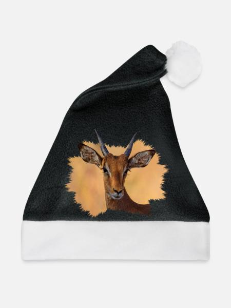 Impala - Weihnachtsmütze - Schwarz/Weiß