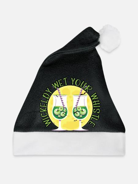 Böses Pfeifchen Barkeeper Halloween - Weihnachtsmütze -