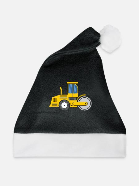 Dampfwalze - Weihnachtsmütze - Schwarz/Weiß