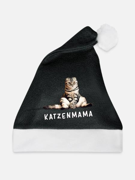 Katze – Katzenmama - Weihnachtsmütze -
