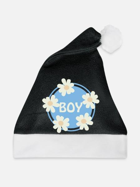 Boy - Weihnachtsmütze - Schwarz/Weiß
