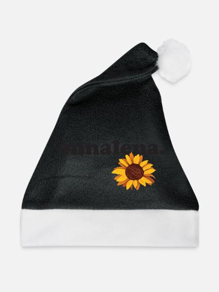 annalena - Weihnachtsmütze - Schwarz/Weiß - Vorne