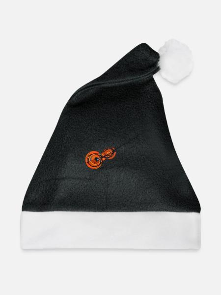Abstrakte Gitarre in Bewegung - Weihnachtsmütze - 
