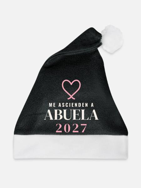 Oma 2027 - Weihnachtsmütze - Schwarz/Weiß