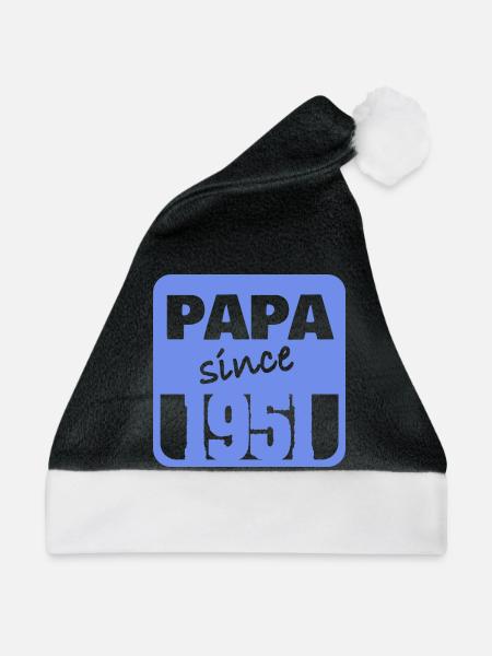 Vater 1951 - Weihnachtsmütze - Schwarz/Weiß