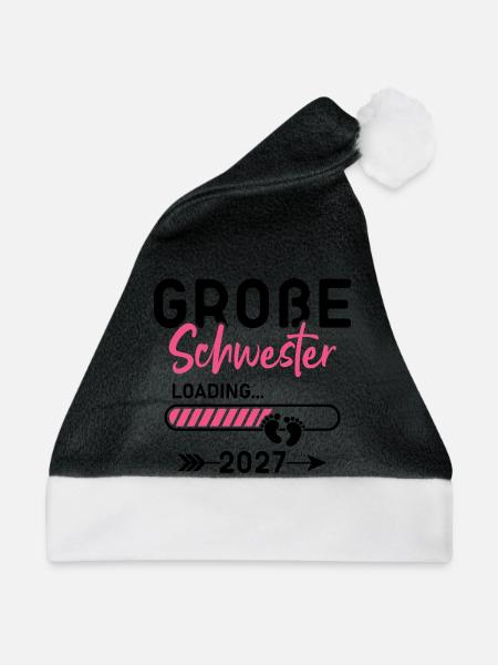 Große Schwester 2027 - Weihnachtsmütze -