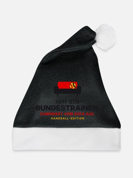 Sofa-Bundestrainer Handball - Weihnachtsmütze - 