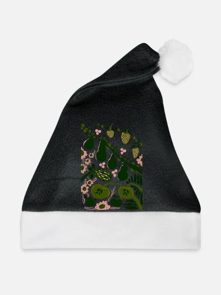 GRÜNES GEMÜSE - Weihnachtsmütze - Schwarz/Weiß