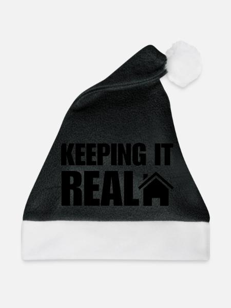 Lustiges Maklergeschenk - Weihnachtsmütze -