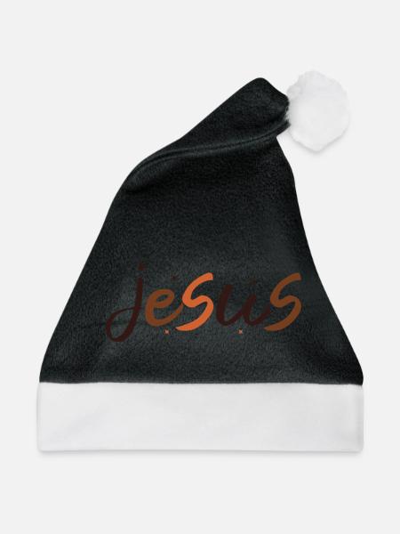 Jesus - Weihnachtsmütze - Schwarz/Weiß