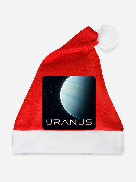 Uranus-30cm - Weihnachtsmütze - Rot