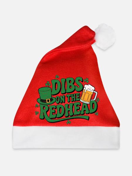 St. Patricks Irish - Weihnachtsmütze - Rot