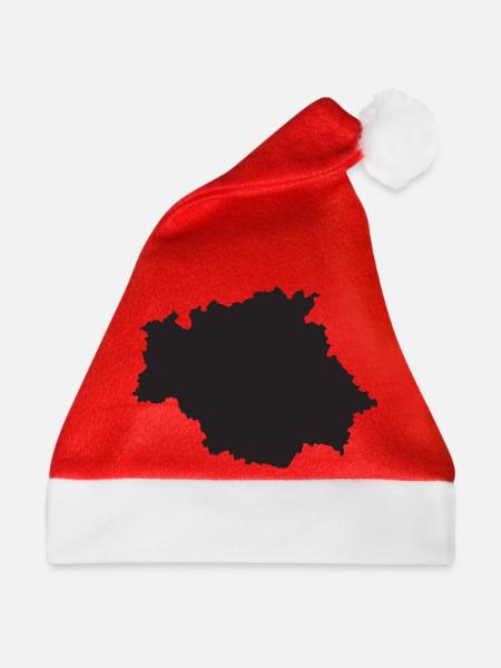 Hidalgo Humor-Geschenk-T-Shirt - Weihnachtsmütze - Rot