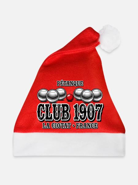Pétanque, Bowlingbahn, Pétanque-Club - Weihnachtsmütze - Rot