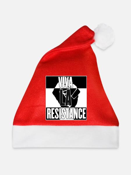 Viva La Resistance (Version 2) - Weihnachtsmütze - Rot