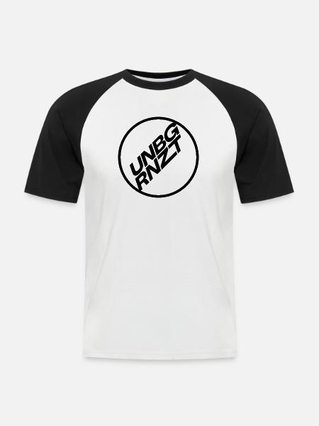 UNBGRNZT 2025 - Men's Baseball T-Shirt - white/black
