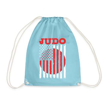 Judo - Turnbeutel - Aqua - Vorne