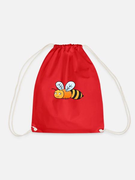 Bienchen Biene - Turnbeutel - Rot