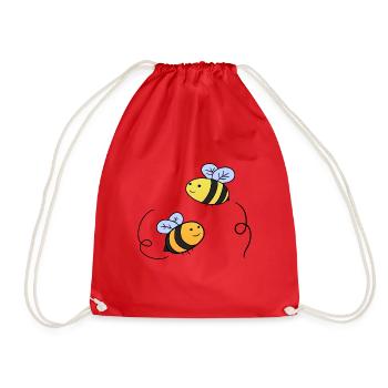 Baby Bee - Turnbeutel - Rot - Vorne