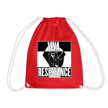 Viva La Resistance (Version 2) - Turnbeutel - Rot - Vorne