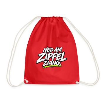 Ned am Zipfelzang - Turnbeutel - Rot - Vorne