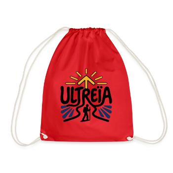 Pilger Ultreïa – Santiago Compostela - Turnbeutel - Rot - Vorne