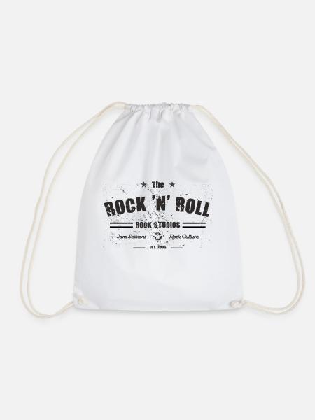 ROCK 'N' ROLL ROCK STUDIOS - Turnbeutel - Weiß