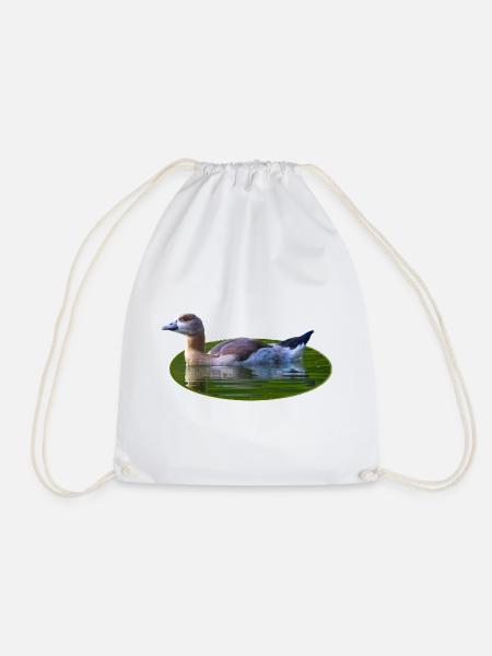 Nilgans Gans Küken - Turnbeutel - Weiß