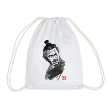 Toshiro Mifune: ein großer japanischer Schauspieler - Turnbeutel - Weiß - Vorne
