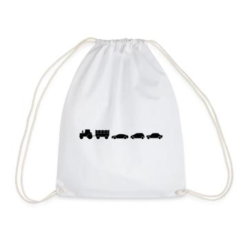 Semi-remorques Fermier Fermier - Sac de sport léger - blanc - Devant